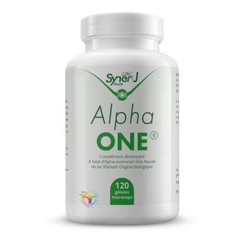 algue alpha one du lac klamath - 120 gelules - synerj health - compléments alimentaires SynerJ-Health Alpha One