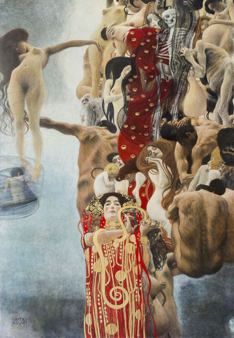 G. Klimt, "Medicina" (@artemagazine.it)