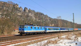CD 371 001 at 28.11.2009 nearby Strand (Sächs. Schweiz)