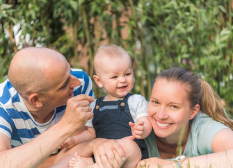 Familienfotos im Freien