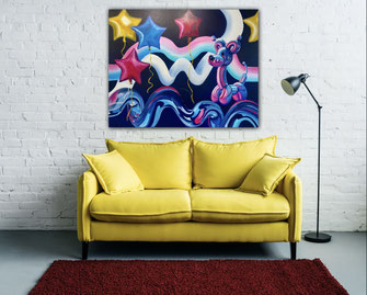 Ballon DOG  - 140 x 120 cm  -  2025 