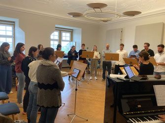 Das SAF Kirchheim auf Musiklehrgang auf der Kapfenburg