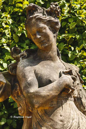 skulptur die vier jahreszeiten schlossgarten gross sedlitz