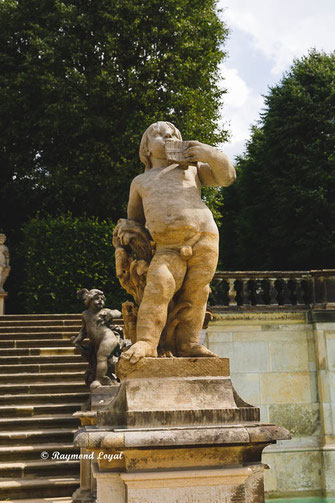 barockgarten grosssedlitz putte mit panfloete