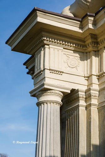 nordkirchen palace lions gate entablature