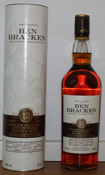 12 Ben Whisky - Tasting Highland Single Jahre Malt Whisky Bracken Tübingen Scotch