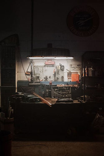 Atelier garage vintage