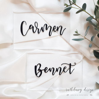 Pocketeinladung Mit Handlettering Und Aquarell In Pastell Anmut