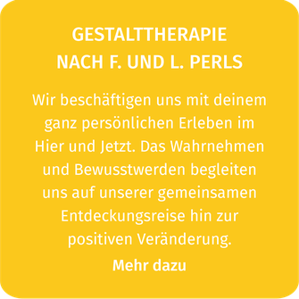 Hier gibt's weitere Info zur Gestalttherapie nach Perls