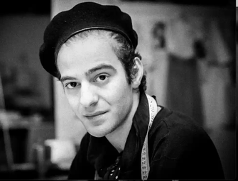 The young fresh-faced John Galliano in 1986.