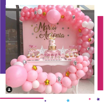 mesa de dulces para niña