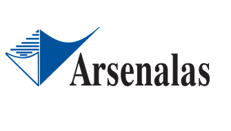Arsenalas akmens apdirbejas logotipas