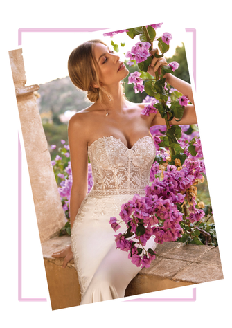 Elegantes Brautkleid