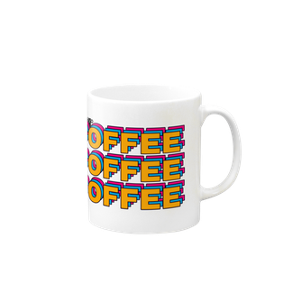 COFFEE　COFFEE　COFFEE＆オイコス君 マグカップ