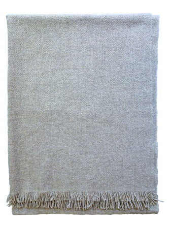 Cashmere stole weaving sample