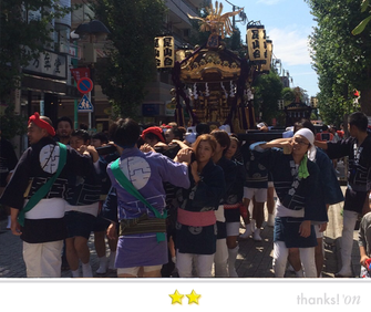 等々力, 玉川神社例大祭, お祭り, 世田谷区