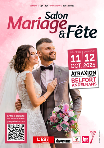 Salon du Mariage & Fête de Belfort - Montbéliard 11 et 12 Octobre 2025