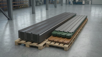 Trapezblech montieren Halle