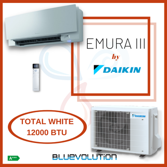 PREZZO MONOSPLIT DAIKIN EMURA III WHITE DA 12000 BTU  CON INVERTER E INSTALLAZIONE  COMPRESA TORINO