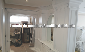 Lacar muebles en Boadilla