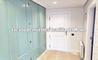 Lacado de puertas Boadilla del Monte