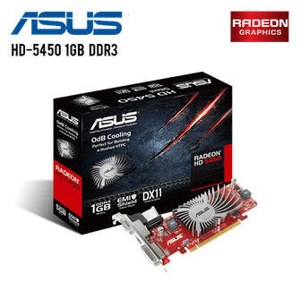 Tarjeta de Video Asus AMD HD5450, 1GB, DDR3, Silent, 0DB, 650 MHz, 64 Bit lo encuentra en #compumarket .... más info siguiendo el enlace ....
