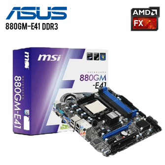 Mainboard Amd MSI 880GM-E41 DDR3 AM3 lo encuentra en #compumarket .... más info siguiendo el enlace ....