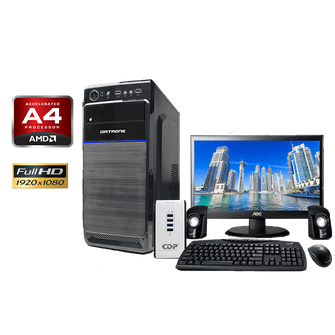 Computadora AMD A4 Dual Core 4GB 500GB lo encuentra en #compumarket .... más info siguiendo el enlace ....
