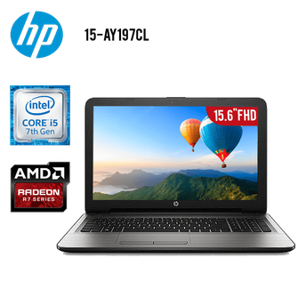 Laptop HP 15-AY197CL Core i5 8GB 1TB Tarjeta de Video Radeon 7 15.6\" FHD lo encuentra en #compumarket .... más info siguiendo el enlace ....
