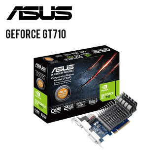 Tarjeta de Video Asus Geforce GT710 2GB DDR3 64 Bits PCI-E2.0 HDMI DVI VGA lo encuentra en #compumarket .... más info siguiendo el enlace ....