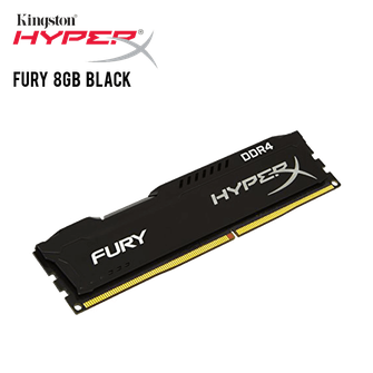 MEMORIA RAM KINGSTON HYPERX FURY 1X8 DDR4 8GB 2666 BLACK lo encuentra en #compumarket .... más info siguiendo el enlace ....