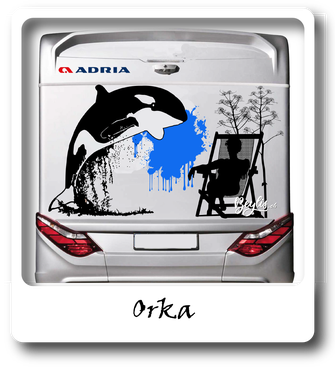 Adria Wohnmobil Aufkleber 