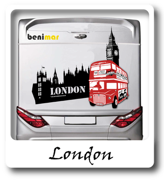 Europa Aufkleber London England