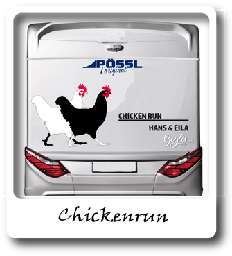 Pössel Wohnmobil Aufkleber