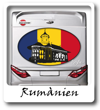 Europa Aufkleber Rumänien