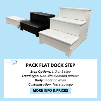 Pack Flat Dock Steps