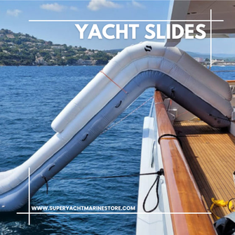Inflatable Yacht Slide www.superyachtmarinestore.com