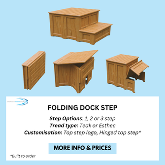Folding Dock Steps