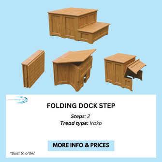 Folding Dock Steps