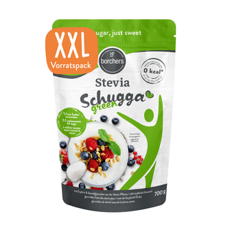 borchers Schugga green 700 g Stevia im Standbeutel