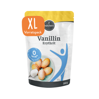 borchers Vanillin Erythrit bio 350 g im Standbeutel