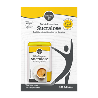 Sucralose Süßstofftabletten 300 Stück im Spender