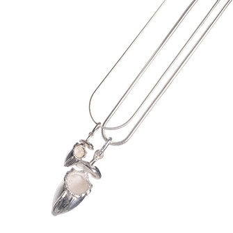 Karnivore: Handgemachte Schmuck Anhänger mit echten fleischfressenden Pflanzen in zwei Größen