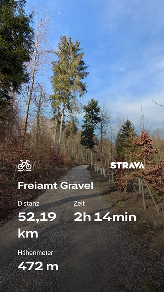 Mittlere Gravelrunde im Freiamt