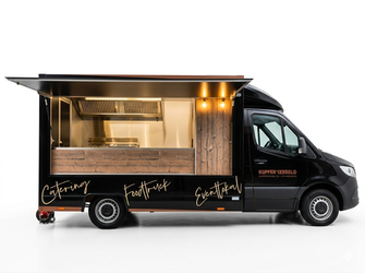 ein Food Truck von Helmig Verkaufsfahrzege 