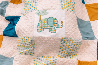 Patchworkdecke "Safari" handmade in Hamburg www.canenya.de