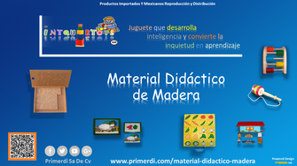 material didactico de madera