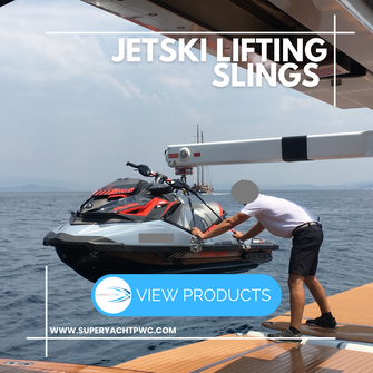 superyacht jetski lifting slings ©www.superyachtmarinestore.com