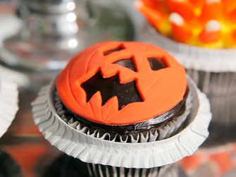 Jack O'Lantern Cupcakes, Halloween