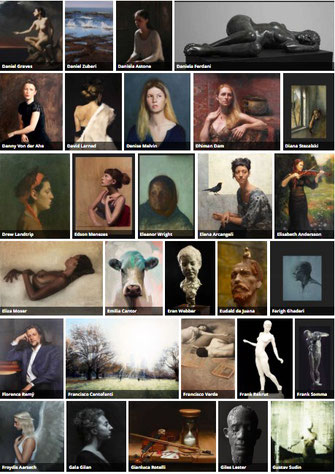 Screenshot of the FAA Alumni Gallery